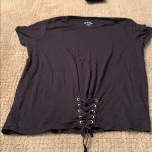 Black tee